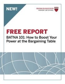 BATNA 101: How to Boost Your Power at the Bargaining Table